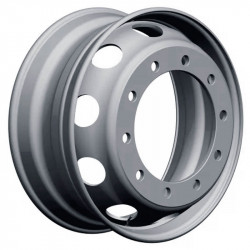 Диск штамп. Asterro M22 22.5x11.75J/5x335 D281 ET120 Silver