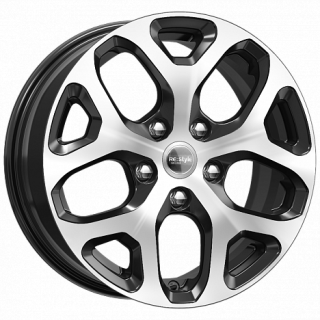 Диск литой КиК КС869 (Corolla) 16x6.5J/5x114.3 D60.1 ET45 алмаз черный