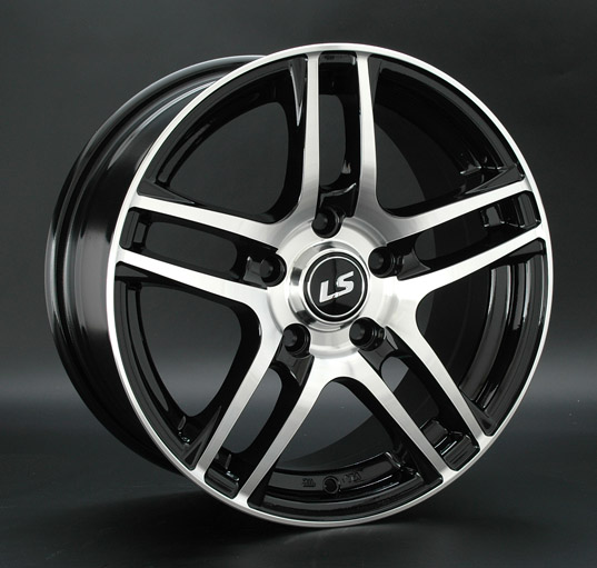 Диск литой LS Wheels LS285 17x7.0J/5x114.3 D73.1 ET45 BKF