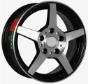 Диск литой Megami AF-07 15x6.0J/4x100 D54.1 ET46 BKF