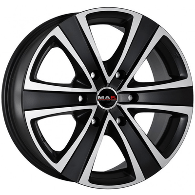 Диск литой MAK Stone 6 18x8.0J/6x114.3 D66.1 ET30 Black mirror