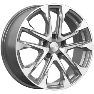 Диск литой СКАД Атакор 17x7.0J/5x114.3 D66.1 ET45 Алмаз графит