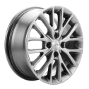 Диск литой Khomen Wheels KHW1506 (Vesta) 15x6.0J/4x100 D60.1 ET50 G-Silver