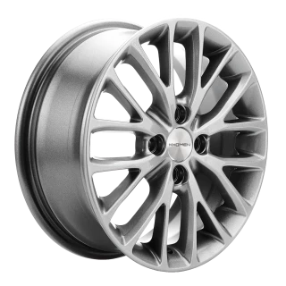 Диск литой Khomen Wheels KHW1506 (Xray) 15x6.0J/4x100 D60.1 ET37 G-Silver