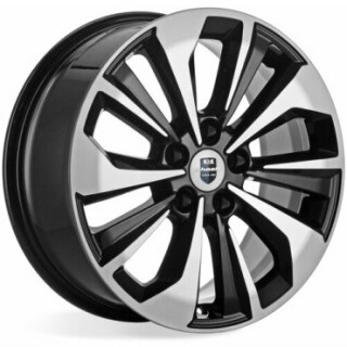 Диск литой КиК Авиор (КС936) 17x7.0J/5x114.3 D60.1 ET35 алмаз черный