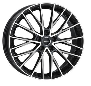 Диск литой MAK Speciale-D 21x10.0J/5x112 D66.6 ET19 Black mirror