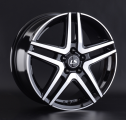 Диск литой LS Wheels LS 420 16x6.5J/5x100 D57.1 ET38 BKF