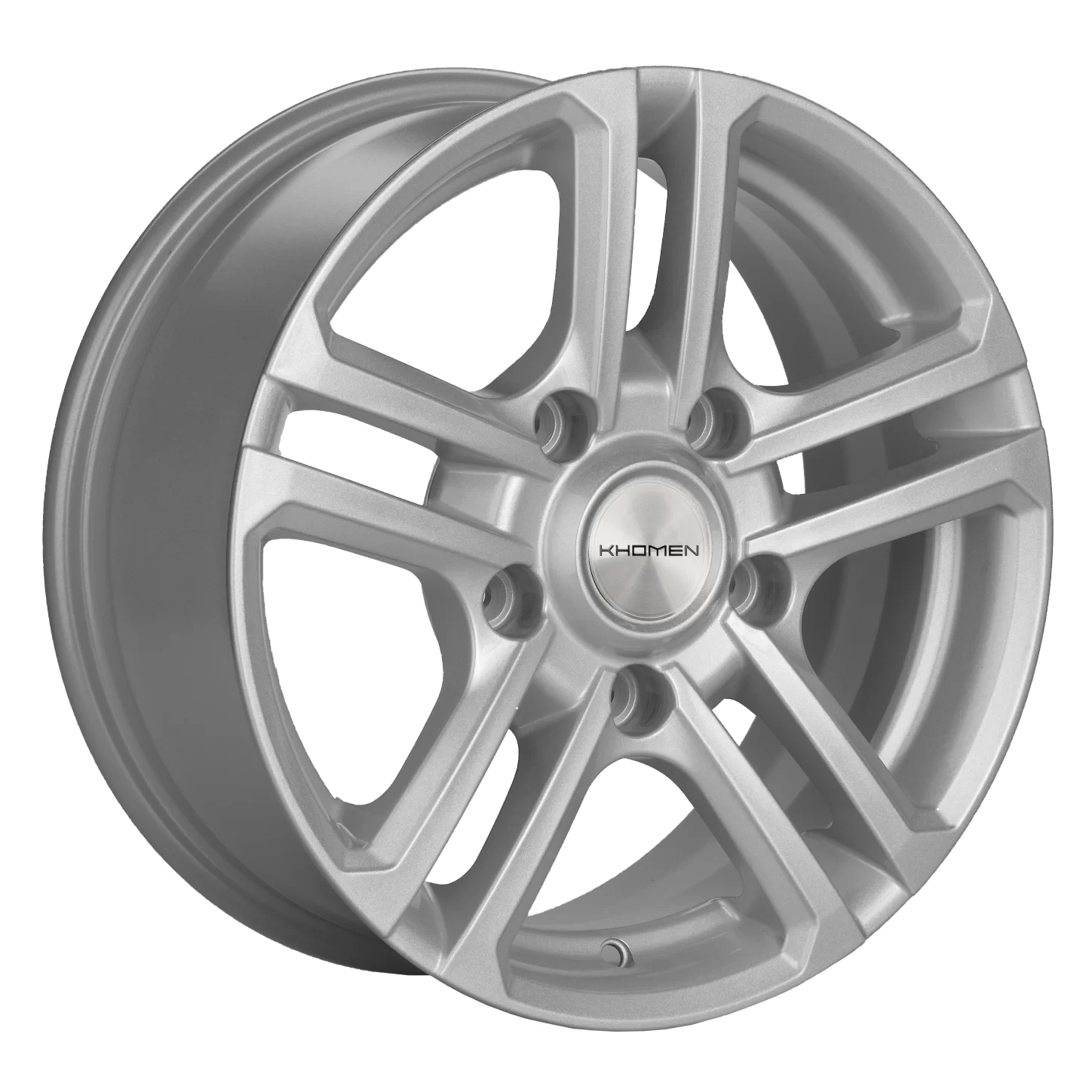 Диск литой Khomen Wheels KHW1602 (Niva 4x4) 16x6.5J/5x139.7 D98.5 ET40 F-Silver