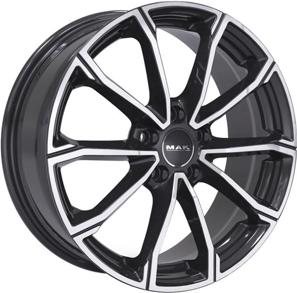 Диск литой MAK DaVinci 19x8.0J/5x108 D72.3 ET33 Black mirror