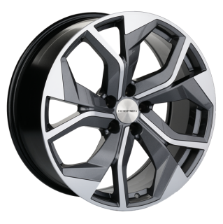 Диск литой Khomen Wheels KHW2006 20x8.5J/5x112 D66.6 ET30 Gray-FP