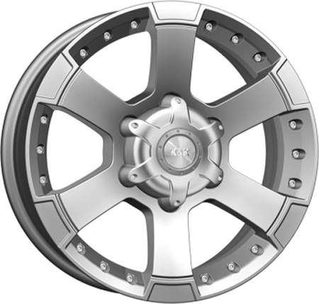 Диск литой КиК M56 блэк платинум 16x7.0J/6x139.7 D110.1 ET20