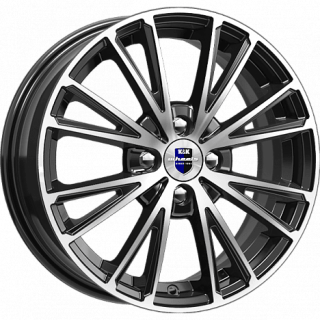 Диск литой КиК Меандр-оригинал 16x6.0J/4x98 D58.6 ET35 алмаз чёрный