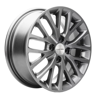 Диск литой Khomen Wheels KHW1506 (Rio II) 15x6.0J/4x100 D54.1 ET46 Gray-FP