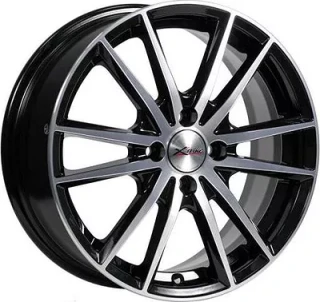 Диск литой X'trike X-129 16x6.5J/4x100 D67.1 ET36 BK/FP