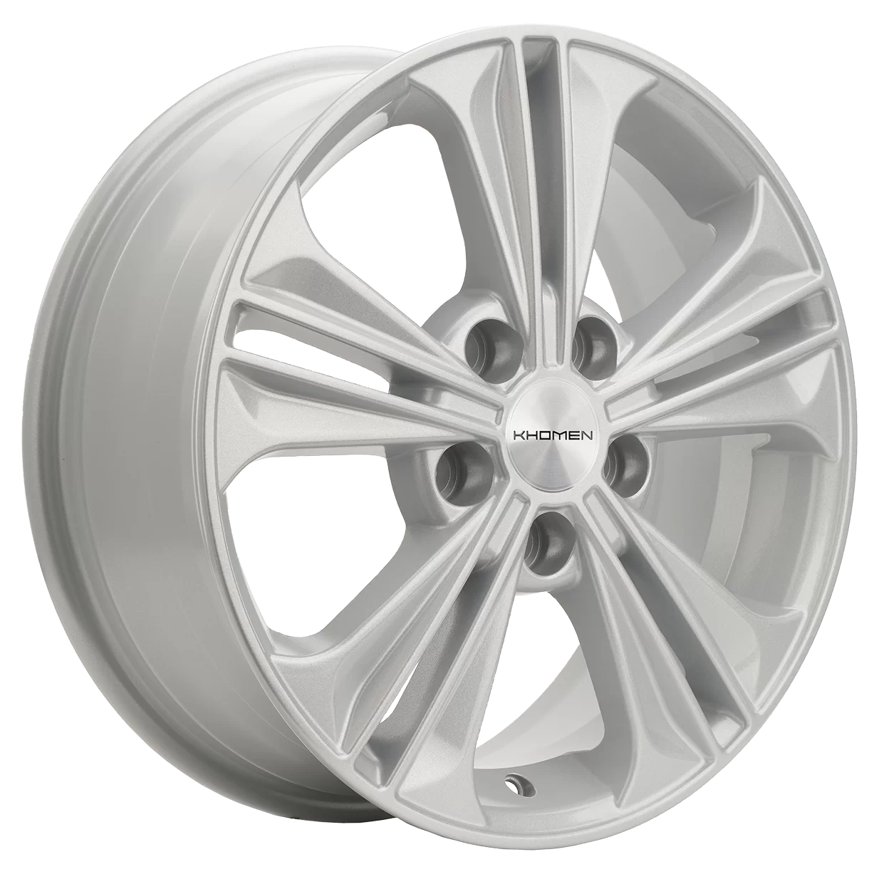 Диск литой Khomen Wheels KHW1603 (Soul) 16x6.0J/5x114.3 D67.1 ET47 F-Silver