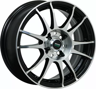 Диск литой Megami MGM-3 15x6.0J/4x100 D60.1 ET40 BKF