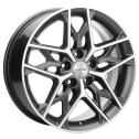 Диск литой Khomen Wheels KHW1709 (Chery Tiggo 3/Tiggo 3 Pro) 17x7.0J/5x108 D60.1 ET45 Gray-FP