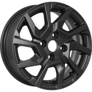 Диск литой KDW KD1420 14x5.5J/4x98 D58.6 ET35 Matt_Black_Painted