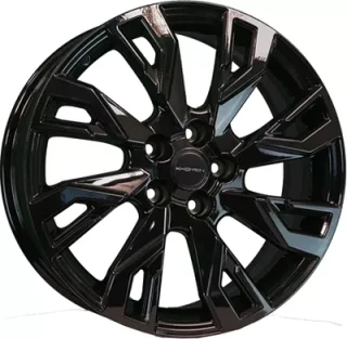 Диск литой Khomen Wheels KHW1809 (Chery Tiggo 4/Tiggo 7 Pro) 18x7.0J/5x108 D60.1 ET33 Black