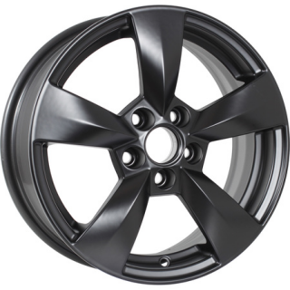 Диск литой KDW KD1543 15x6.0J/5x100 D57.1 ET38 Matt_Black_Painted