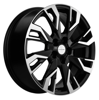 Диск литой Khomen Wheels 1809 18x7.0J/5x110 D67.1 ET35 Black-FP