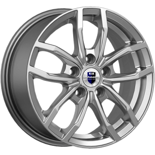 Диск литой КиК Фрост 15x6.5J/5x112 D57.1 ET50 дарк платинум