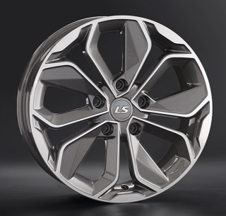 Диск литой LS Wheels LS 1318 16x6.5J/5x114.3 D67.1 ET40 GMF