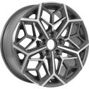 Диск литой KDW KD1710 17x7.0J/5x114.3 D67.1 ET50 Grey_Front_Polished