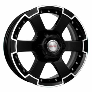 Диск литой КиК М56 16x7.0J/6x139.7 D100.1 ET38 алмаз черный