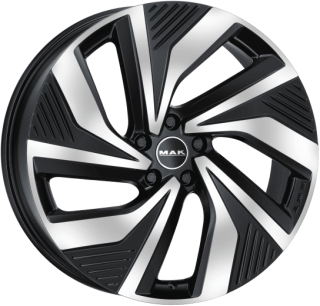 Диск литой MAK Electra 19x8.0J/5x114.3 D76.1 ET45 Black mirror