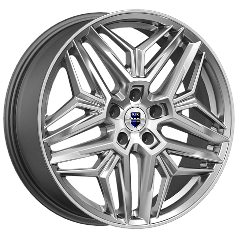 Диск литой КиК Колумб 19x7.0J/5x108 D60.1 ET50 дарк платинум