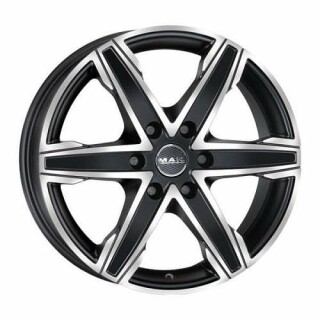 Диск литой MAK King 16x6.5J/6x139.7 D112 ET10 Ice Black