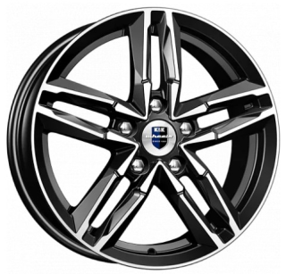 Диск литой КиК Sayan 16x6.0J/5x110 D63.3 ET45 алмаз чёрный