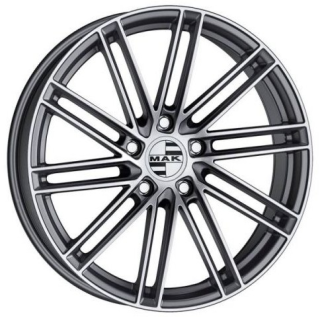 Диск литой MAK Leipzig 21x9.5J/5x130 D71.6 ET60 Gun Met-Mirror Face