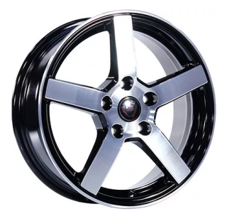Диск литой NZ R-02 16x6.5J/5x100 D57.1 ET35 BKF
