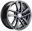 Диск литой Khomen Wheels KHW1612 (Civic) 16x6.5J/5x114.3 D64.1 ET41 Gray