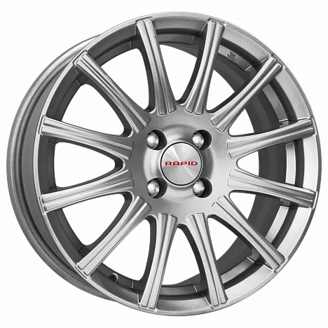 Диск литой КиК Сиеста (КС477) 13x5.0J/4x98 D58.5 ET29 ДАРК ПЛАТИНУМ