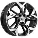 Диск литой КиК KC1062 17x6.5J/5x114.3 D54.1 ET50 алмаз_черный