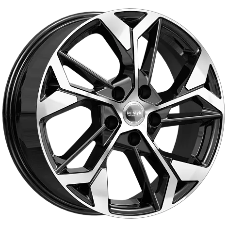 Диск литой КиК KC1062 17x6.5J/5x114.3 D67.1 ET45 алмаз черный