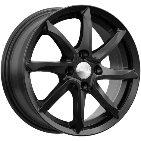 Диск литой СКАД Осака 15x6.0J/4x100 D54.1 ET46 чёрный бархат