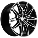 Диск литой Khomen Wheels 2105 21x9.5J/5x112 D66.6 ET37 Black-FP
