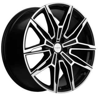 Диск литой Khomen Wheels 2105 21x9.5J/5x112 D66.6 ET37 Black-FP