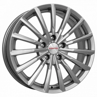 Диск литой КиК Акцент 17x7.0J/5x108 D63.35 ET50 Dark platinum
