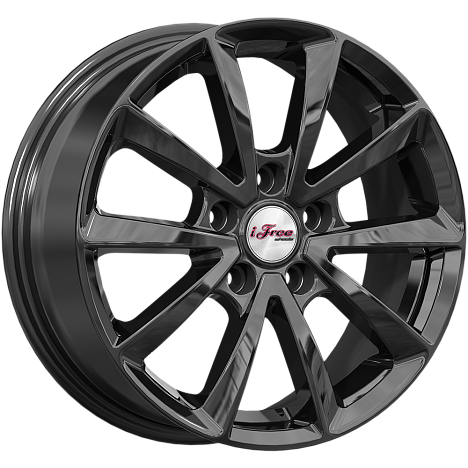 Диск литой iFree Скайрим 16x6.5J/5x114.3 D60.1 ET45 BK