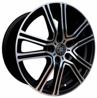 Диск литой VIVE V-11 16x6.5J/5x114.3 D67.1 ET45 Matte Black Machine Face