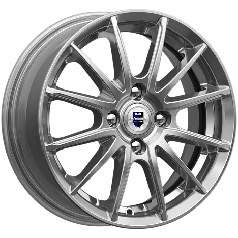 Диск литой КиК Квант (KC960) 14x5.5J/4x100 D60.1 ET38 дарк платинум