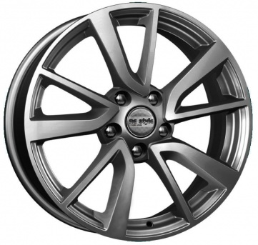 Диск литой КиК KC699 17x7.0J/5x114.3 D66.1 ET45 дарк платинум