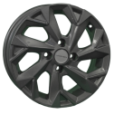 Диск литой Khomen Wheels KHW1402 (Vaz/Datsun) 14x5.5J/4x98 D58.5 ET35 Gray