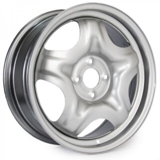 Диск штамп. ТЗСК Renault Sandero Stepway 16x6.5J/4x100 D60.1 ET37 Серебро