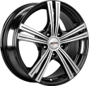 Диск литой X'trike X-112 16x6.5J/5x100 D67.1 ET45 BK/FP